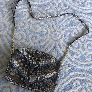 NEW Michael Kors snakeskin crossbody